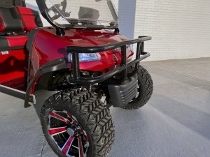 New Lifted Burgundy Forestor Lithium Golf Cart 04